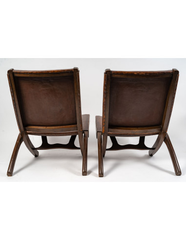 Paar Klappstühle von Angel Pazmino, 1960