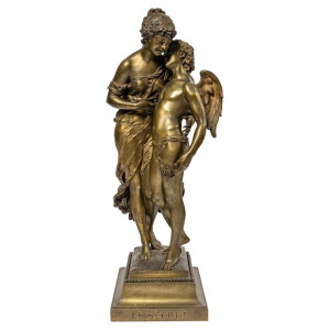 Escultura en bronce...