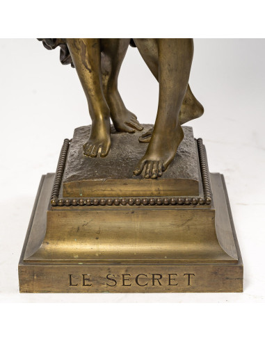 Sculpture In Bronze, Signed Ferville...