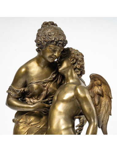 Sculpture In Bronze, Signed Ferville...