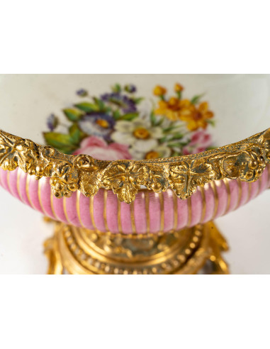Par de chávenas de porcelana de Sèvres.