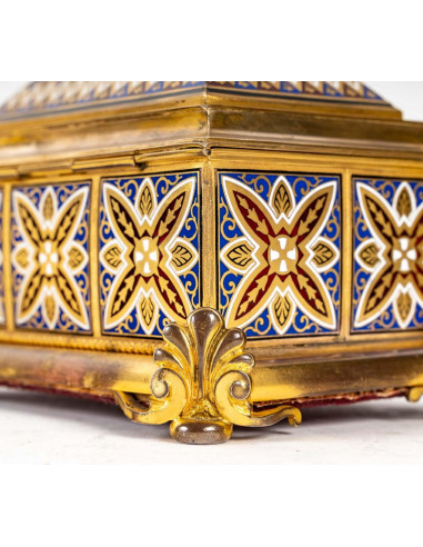 Pudełko na biżuterię z Cloisonné,...