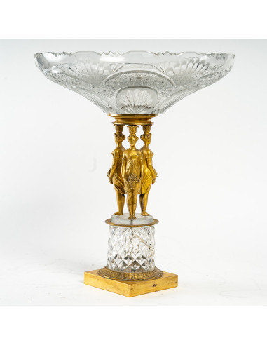 Baccarat crystal bowl, Restoration...