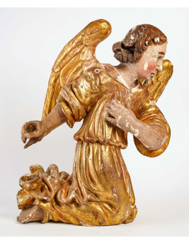 Sculpture d’un Ange, Style Baroque,...