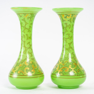 Par de vasos esmaltados em... 2