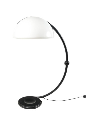 Černá stojací lampa, Elio Martinelli...
