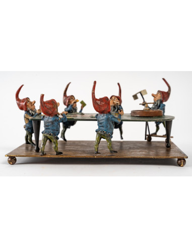 Bronze sculpture from Vienna, "Les...
