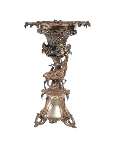 Large Silver Stag Cup, Napoleon III...