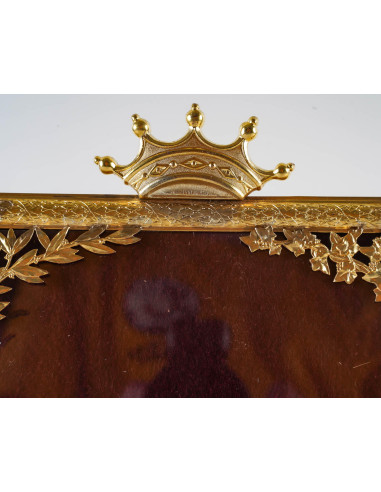 Pair of Gilded Bronze Photo Frames.