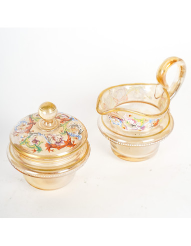 Bohemian Crystal Strawberry Dish