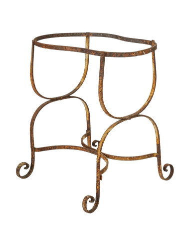 Wrought iron stand for earthenware...