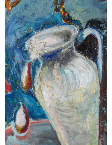 伊芙丽娜-吕兹20世纪的绘画作品，巴黎，坎帕涅首府街