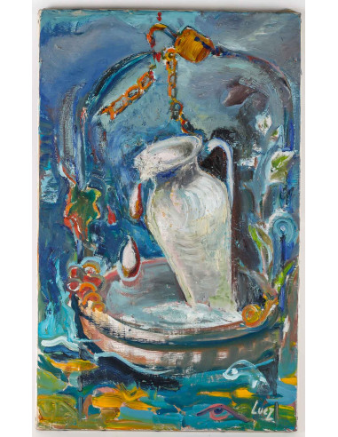 伊芙丽娜-吕兹20世纪的绘画作品，巴黎，坎帕涅首府街