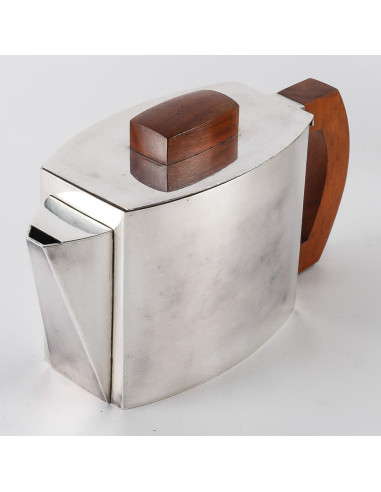 Servicio de café/té plateado, 1930.