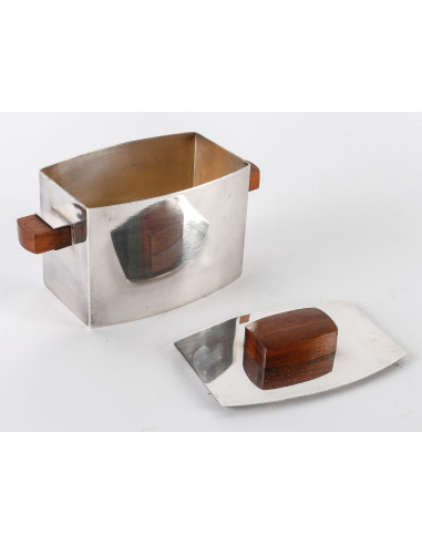 Silver plated coffee/tea service, 1930.