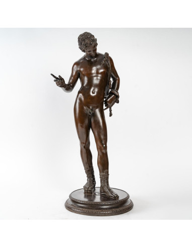 Bronze sculpture of Narcissus from...