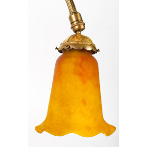 Lampa Daum, Nancy, z brązu,... 2
