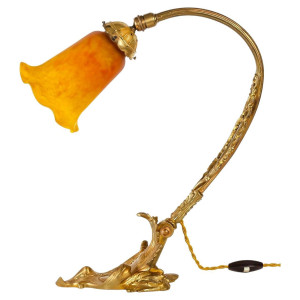 Lampa Daum, Nancy, z brązu,...