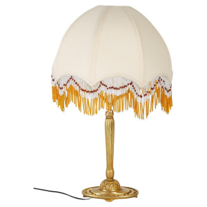 Bronzová secesní lampa, 1900.