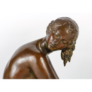 Escultura de bronce de J.... 2