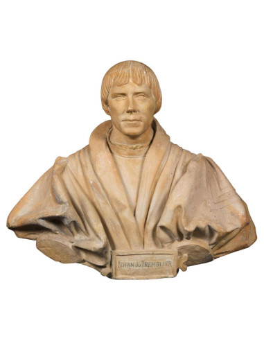 Terracotta sculpture, 19th century,...