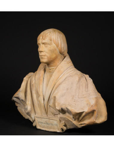 兵马俑雕塑，19 世纪，约 1880 年。