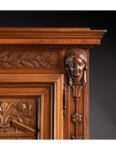 Renaissance style Double Walnut...