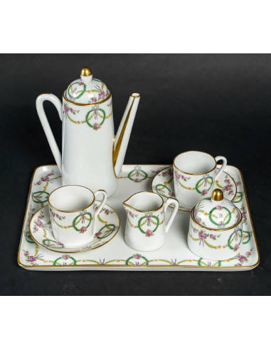Limoge 瓷茶具，20 世纪早期。