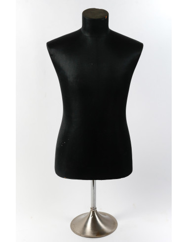 Mannequin, clothing rack from the 1970s.