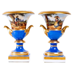 Par de vasos Medici em...
