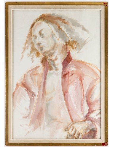 Gemälde, Aquarell von Evelyne Luez,...