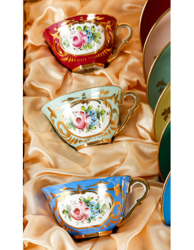 Limoges Porcelain Coffee Service,...