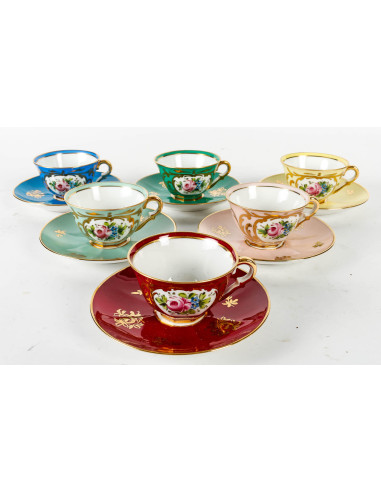 Limoges Porcelain Coffee Service,...