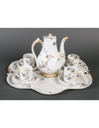 Servicio de té y café de porcelana de...
