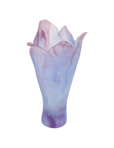 Daum 花瓶，法国，Patte de Verre，21 世纪。