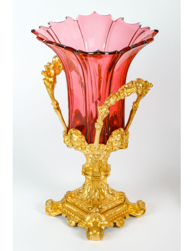 Napoleon III Crystal Bowl and Two...