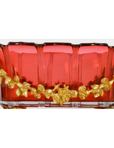Napoleon III Crystal Bowl and Two...