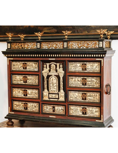 Neo-Renaissance cabinet, Antique...
