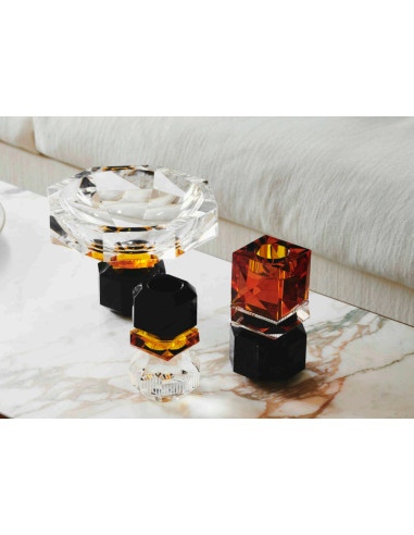 Crystal candlestick, Model DAK, 21st...