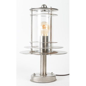 Steel table lamp, 20th... 2