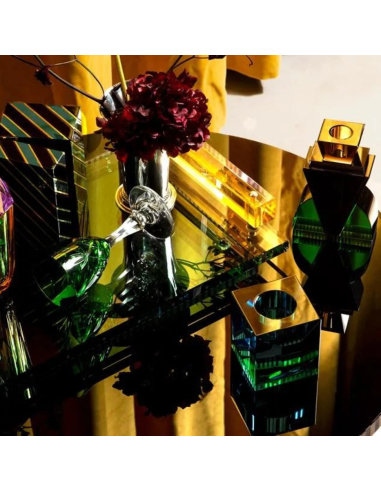 Castiçal de cristal grande, modelo...
