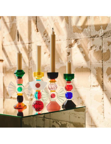 Large crystal candlestick, YA model,...
