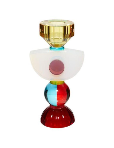 Large crystal candlestick, INDY...