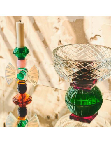 Large crystal candlestick, CAR model,...