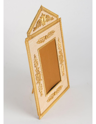 Empire style gilt bronze picture...
