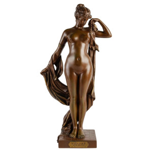 Escultura de bronce de...