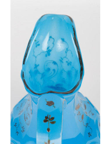 Gomil de opalina azul, século XIX.