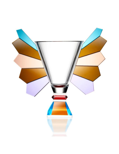 Vase en Cristal, Modèle AMA, XXIème...