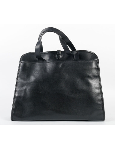 Saco Longchamp, preto, século XX.