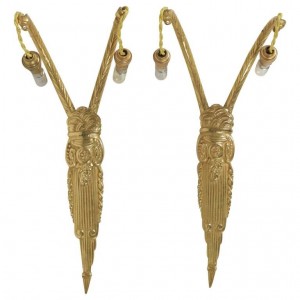 Pair of Applied Years 30 art decoco (ang.)